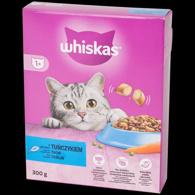 Croquettes fourrées pour chat Whiskas Thon