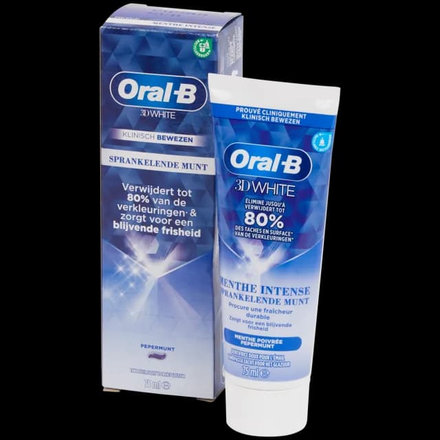 Dentifrice Oral-B 3D White Menthe intense