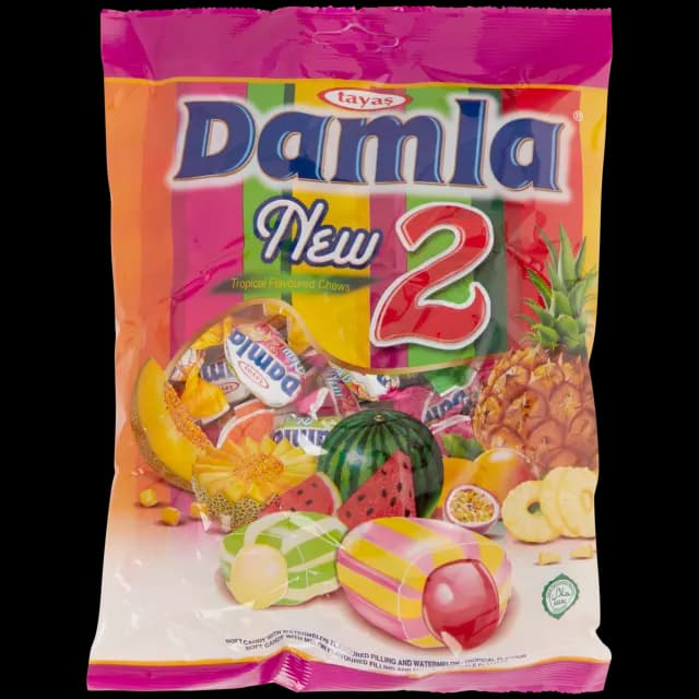 Bonbons aux fruits tropicaux Tayas Damla