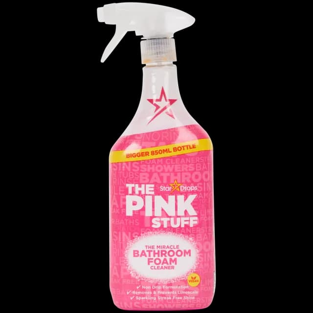 Mousse nettoyante salle de bain The Pink Stuff
