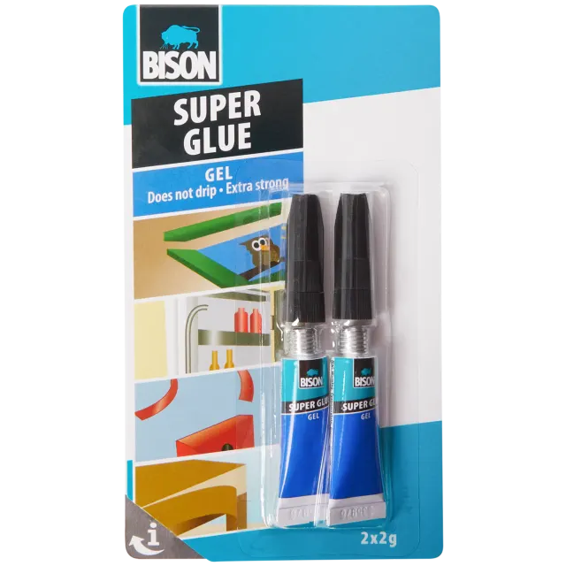 Colle forte en gel Bison