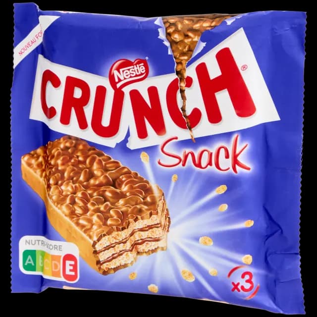 Gaufrettes au chocolat Nestlé Crunch Snack