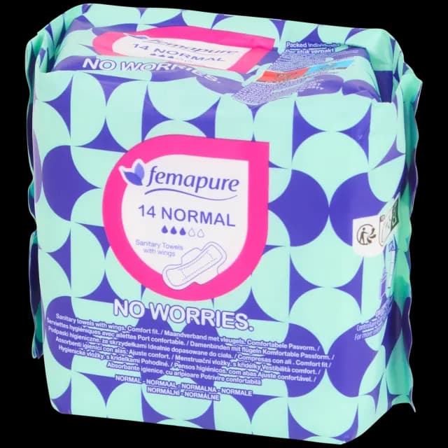 Serviettes hygiéniques Femapure Classique
