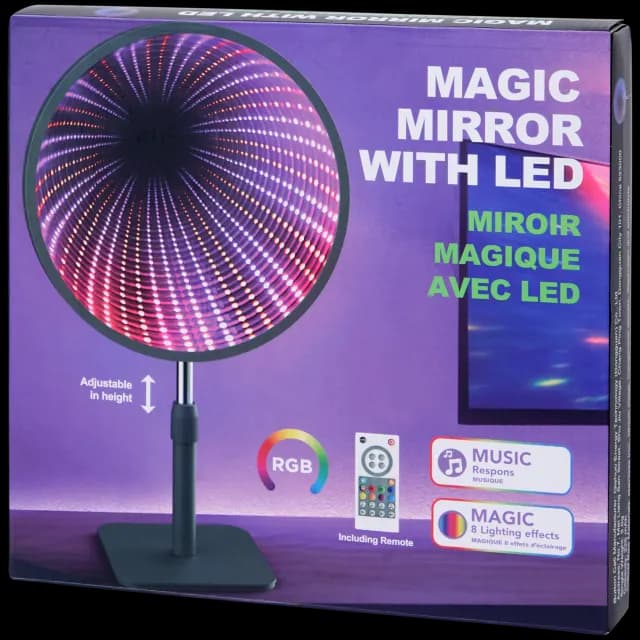 Miroir LED magique