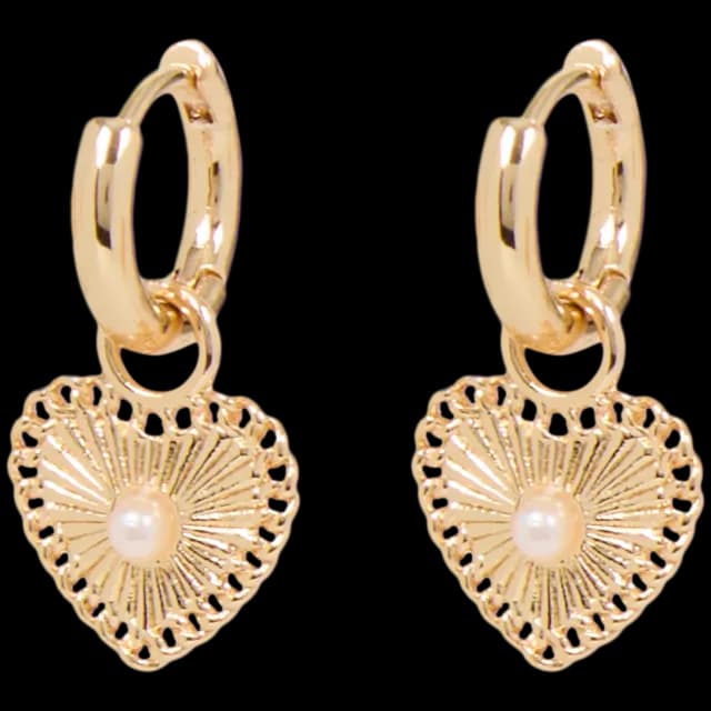 Boucles d’oreilles dorées