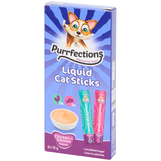 Friandises liquides pour chat