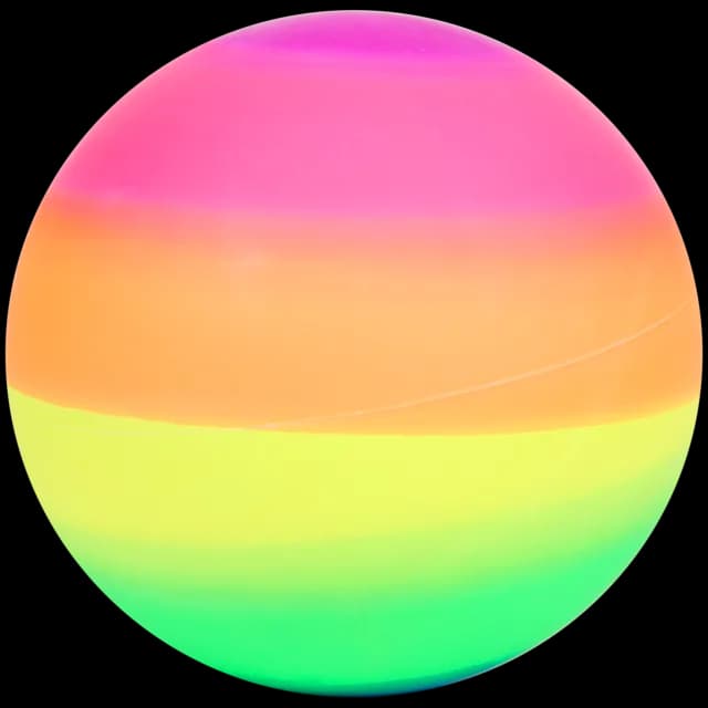 Ballon arc-en-ciel