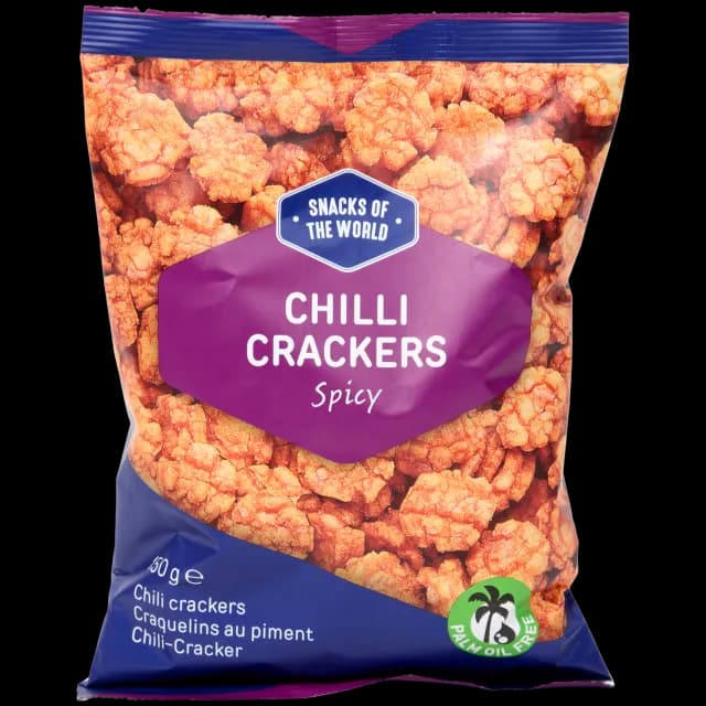 Craquelins au piment Snacks of the World