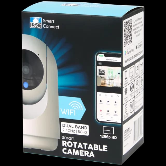 Caméra de surveillance pivotante LSC Smart Connect
