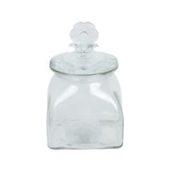 SIMPLY POT FLEUR EN VERRE 10X10X15CM