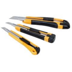 KINGMANN SET DE 3 CUTTERS + 20 LAMES