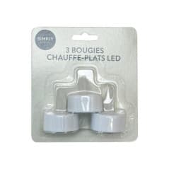SIMPLY BOUGIE LED X3
