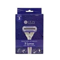 SKIN TECHNIQUES RASOIRS 3 LAMES X3 FEMME