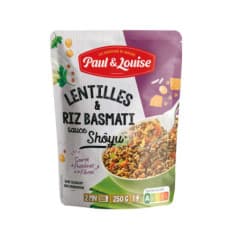 LENTILLES RIZ BASMATI SHOYU