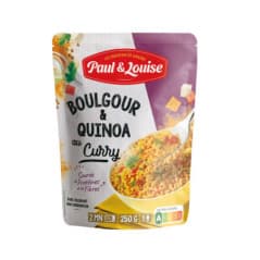 BOULGOUR & QUINOA AU CURRY...