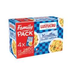 LUSTUCRU NOUILLES FAMILY PACK 1KG