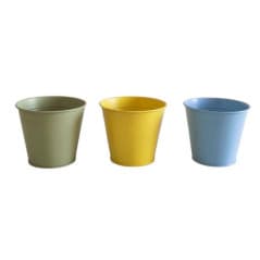 SIMPLY OUTDOOR POT METAL