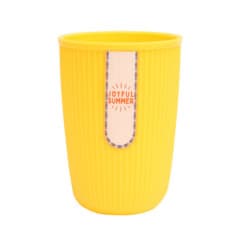 JOYFUL SUMMER VERRE PLASTIQUE STRIE UNI