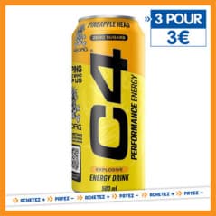 C4 BOISSON ENERGISANTE PINEAPPLE