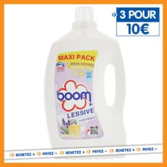 BOOM LESSIVE 50D SAVON MARSEILLE
