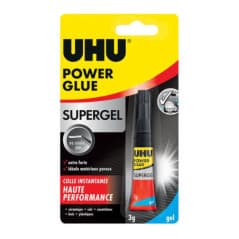 UHU POWER GLUE GEL TUBE 3G
