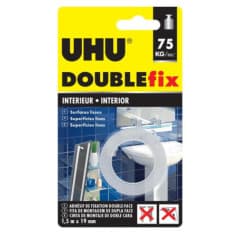 UHU DOUBLEFIX EXTRA FORT INTERIEUR