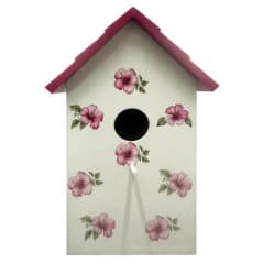 GARDEN LIFE CABANE A OISEAUX FLORALE