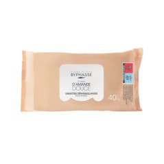 BYPHASSE LINGETTES X40 DEMAQUILLANTES