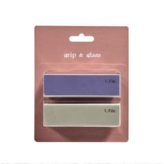 GRIP & GLAM SET BLOC POLISSOIR ONGLES