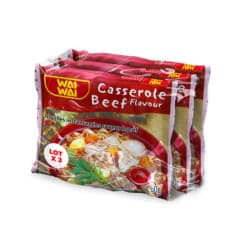NOUILLES INSTANTANEES BOEUF X3