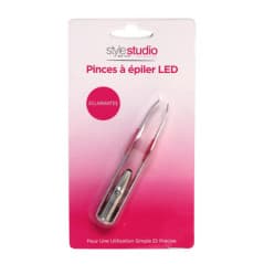 STYLE STUDIO PINCE A EPILER LED