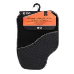 CAR ESSENTIALS TAPIS DE VOITURE 4PCS
