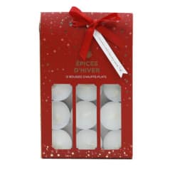 WOOD & BERRIES BOUGIES CHAUFFE PLAT X12