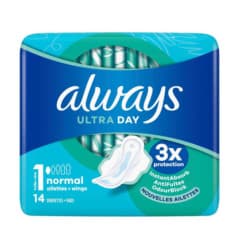 ALWAYS SERVIETTES X14 ULTRA NORMAL...