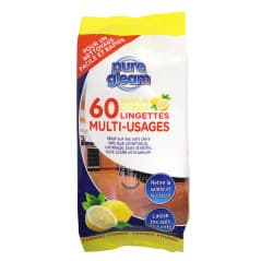 SPARKLE & SHINE LINGETTES X60 MULTI-USAGES