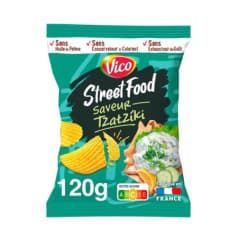 VICO CHIPS STREET FOOD TZATZIKI