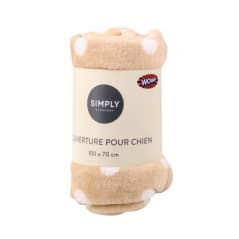 PETSHOP COUVERTURE POUR CHIEN 70X100CM