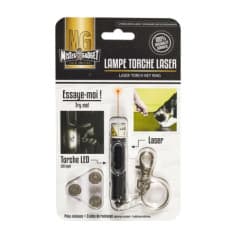 PORTE CLES LAMPE TORCHE +...