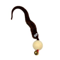 MON AMI LUKI JOUET BOULE BOIS + CHENILLE