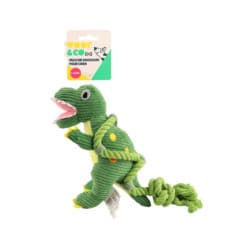 WOOF & CO JOUET CHIEN DINOSAURE