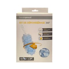 HOUSE PROUD KIT ATTRAPE POUSSIERE 360A°