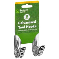 GARDENERS CORNER CROCHETS GALVANISE POUR OUTILS