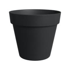 SIMPLY GARDEN POT POLYPRO NOIR O25CM