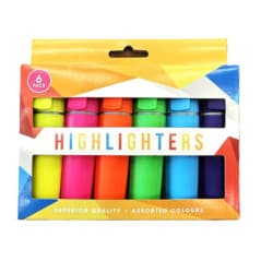 SURLIGNEURS FLUO X6