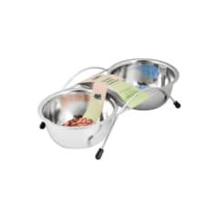 FETCH & FEAST GAMELLE DOUBLE INOX O13CM