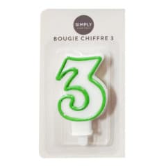 SIMPLY BOUGIE CHIFFRE 3