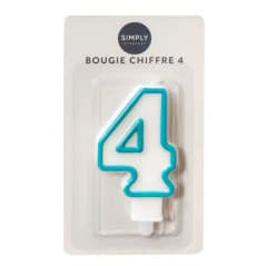 SIMPLY BOUGIE CHIFFRE 4