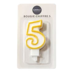 SIMPLY BOUGIE CHIFFRE 5