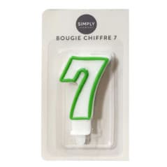 SIMPLY BOUGIE CHIFFRE 7