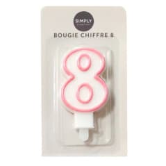 SIMPLY BOUGIE CHIFFRE 8
